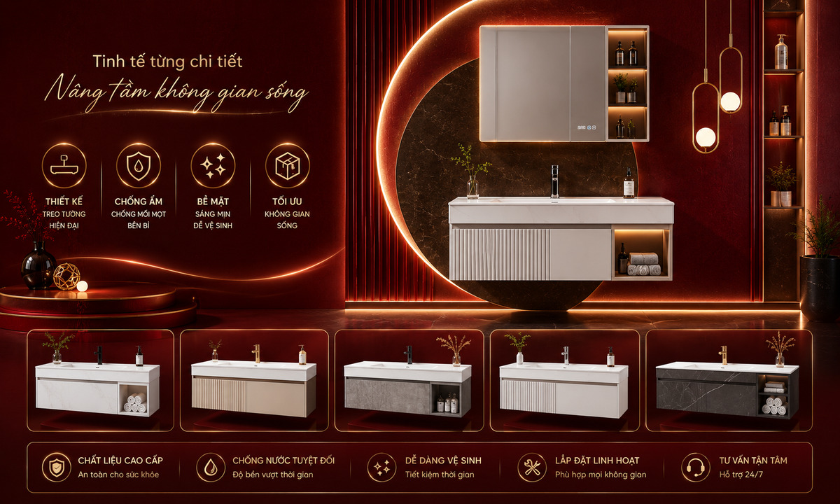 Lavabo Treo Tường